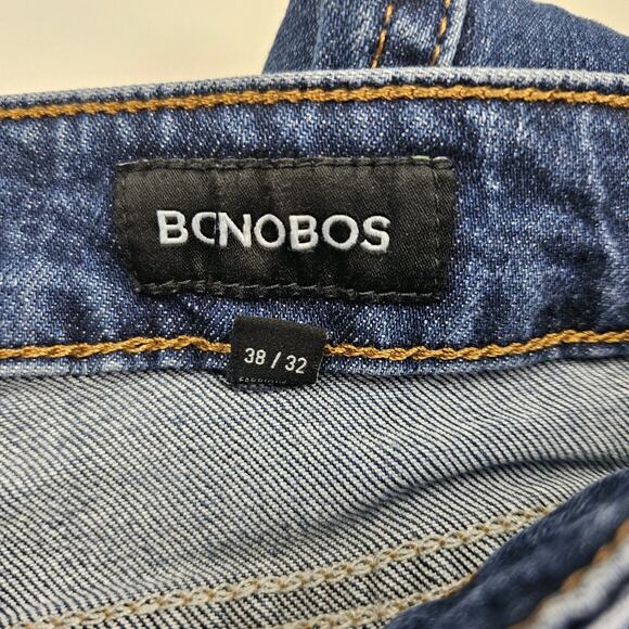Bonobos All Season Travel Slim Fit Stretch Jeans Men's 38x32 Denim‎ Medium Wash - Picture 2 of 11